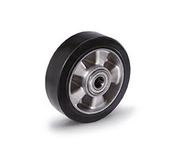 RE.G2-Elastic rubber castor wheels